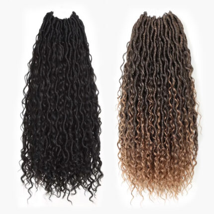 Boho Goddess Faux River Locs