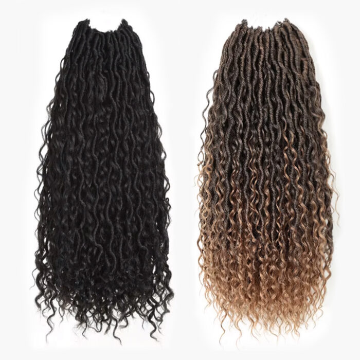 Boho Goddess Faux River Locs