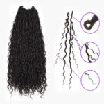 Boho Goddess Faux River Locs 1