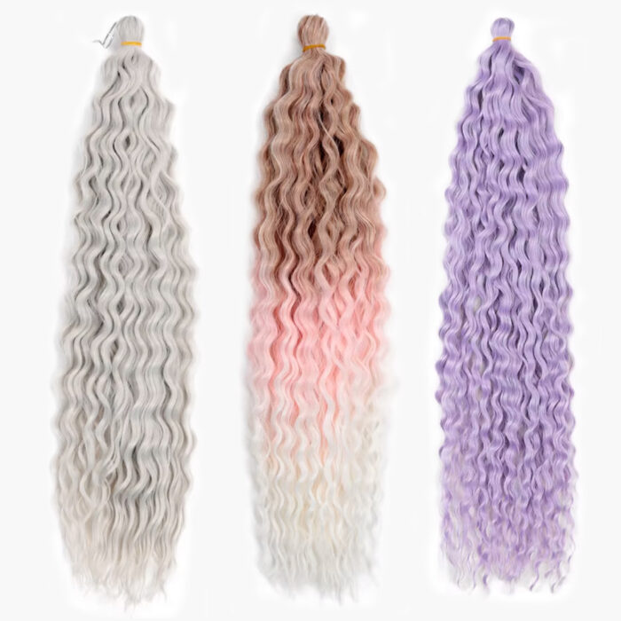 wholesale Ariel Curl synthetic braiding hair